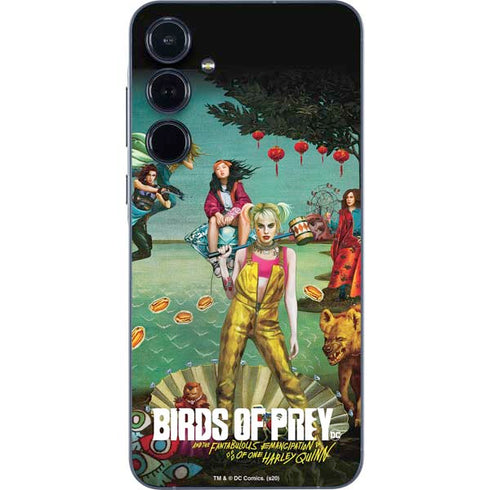 DC Comics Harley Quinn Birds of Prey Variant Movie Poster Galaxy A35 5G Skin
