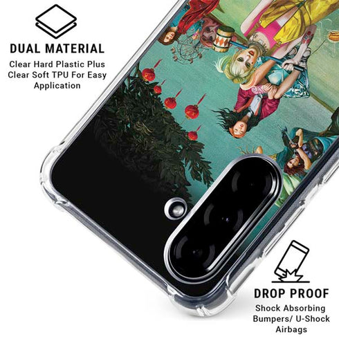 DC Comics Harley Quinn Birds of Prey Variant Movie Poster Galaxy A36 5G Clear Case
