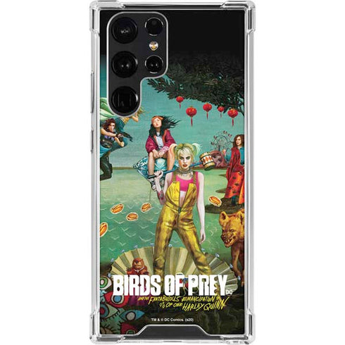 DC Comics Harley Quinn Birds of Prey Variant Movie Poster Galaxy S23 Ultra Clear Case