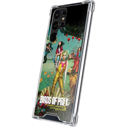 DC Comics Harley Quinn Birds of Prey Variant Movie Poster Galaxy S23 Ultra Clear Case