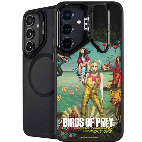 DC Comics Harley Quinn Birds of Prey Variant Movie Poster Galaxy S25 Kickstand Case