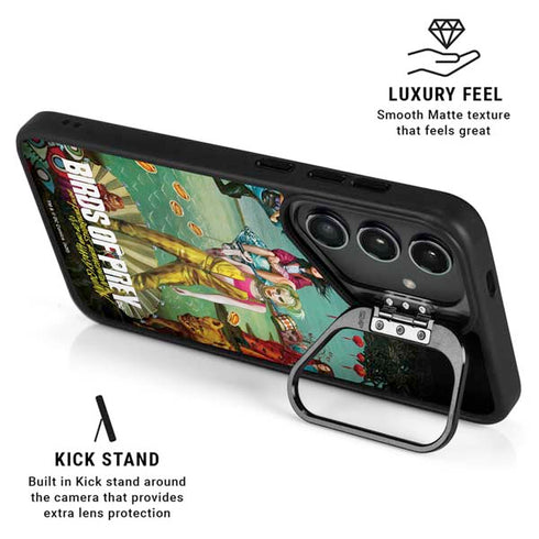 DC Comics Harley Quinn Birds of Prey Variant Movie Poster Galaxy S24 Kickstand Case