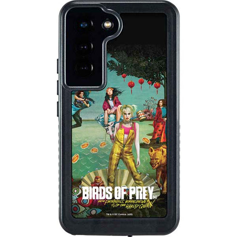 DC Comics Harley Quinn Birds of Prey Variant Movie Poster Galaxy S24 Waterproof Case
