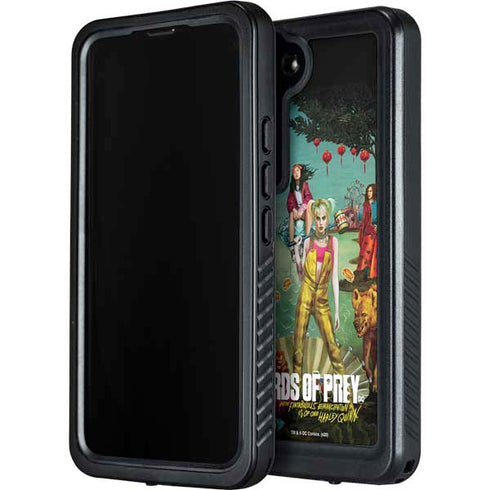 DC Comics Harley Quinn Birds of Prey Variant Movie Poster Galaxy S24 Waterproof Case