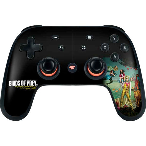 DC Comics Harley Quinn Birds of Prey Variant Movie Poster Google Stadia Controller Skin