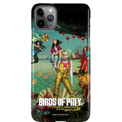 DC Comics Harley Quinn Birds of Prey Variant Movie Poster iPhone Cases