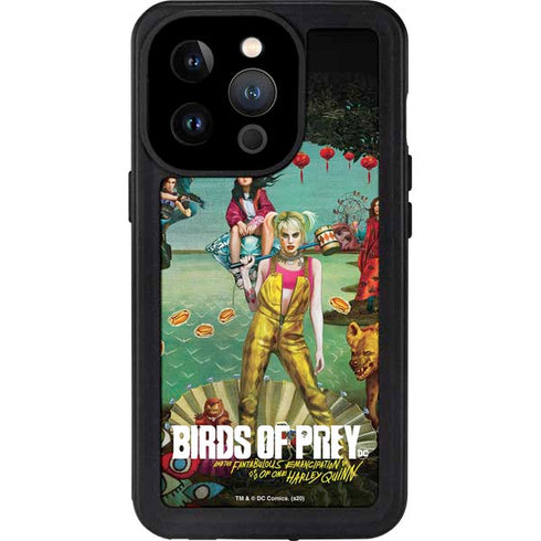 DC Comics Harley Quinn Birds of Prey Variant Movie Poster iPhone 15 Pro Waterproof Case