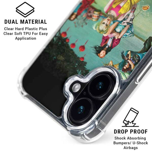 DC Comics Harley Quinn Birds of Prey Variant Movie Poster iPhone 16 Clear Case