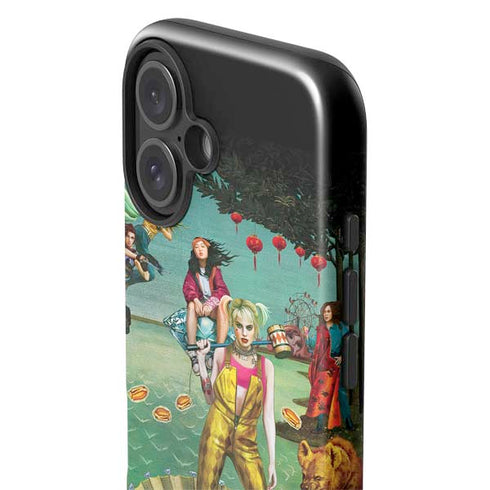 DC Comics Harley Quinn Birds of Prey Variant Movie Poster iPhone 16 Plus Impact Case