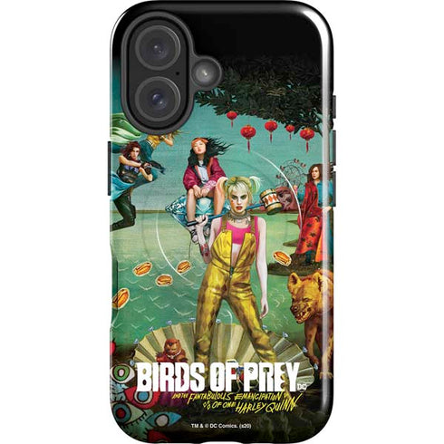 DC Comics Harley Quinn Birds of Prey Variant Movie Poster iPhone 16 Plus Magsafe Impact Case