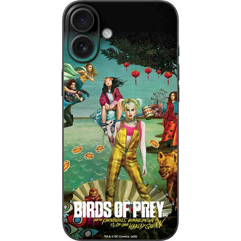 DC Comics Harley Quinn Birds of Prey Variant Movie Poster iPhone 16 Plus Skin