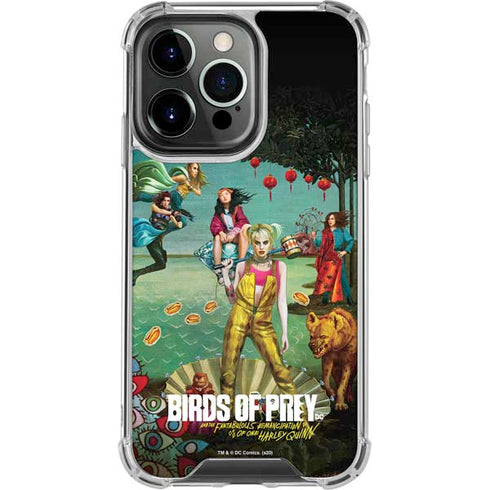 DC Comics Harley Quinn Birds of Prey Variant Movie Poster iPhone 16 Pro Clear Case