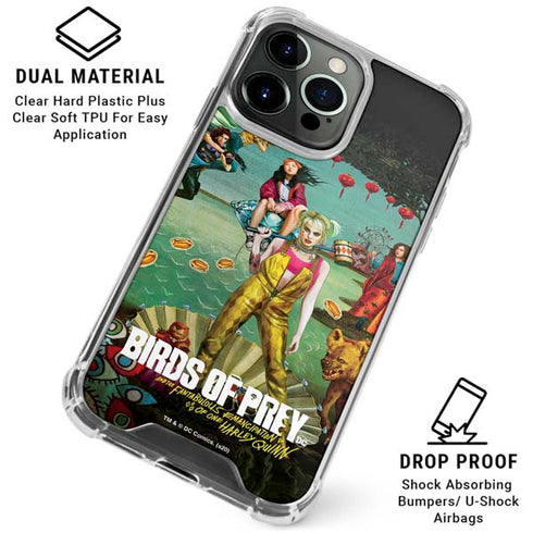 DC Comics Harley Quinn Birds of Prey Variant Movie Poster iPhone 16 Pro Max Clear Case