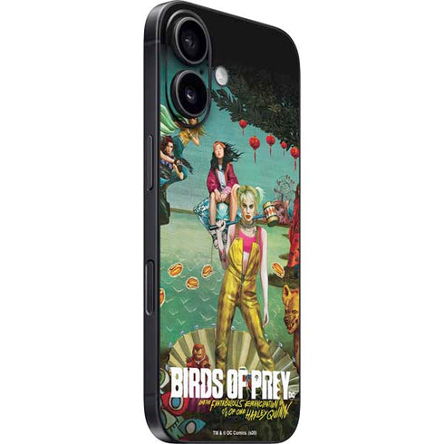 DC Comics Harley Quinn Birds of Prey Variant Movie Poster iPhone 16 Skin