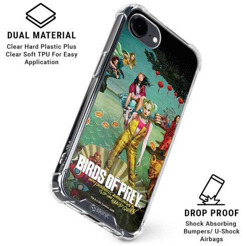 DC Comics Harley Quinn Birds of Prey Variant Movie Poster iPhone 16e Clear Case