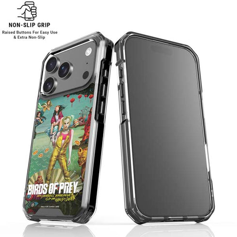 DC Comics Harley Quinn Birds of Prey Variant Movie Poster iPhone 18 Pro Clear Case