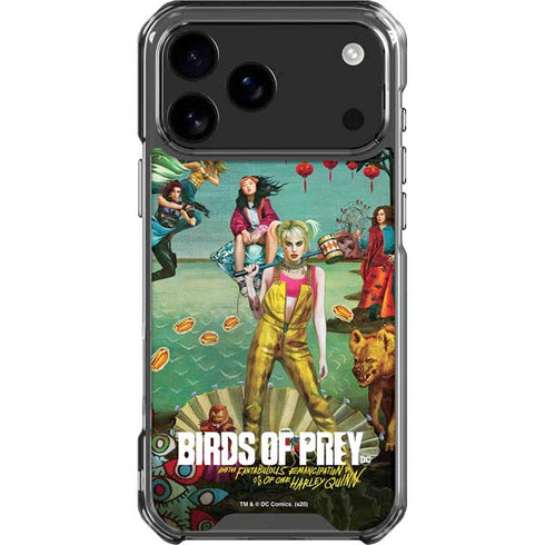 DC Comics Harley Quinn Birds of Prey Variant Movie Poster iPhone 18 Pro Max Clear Case