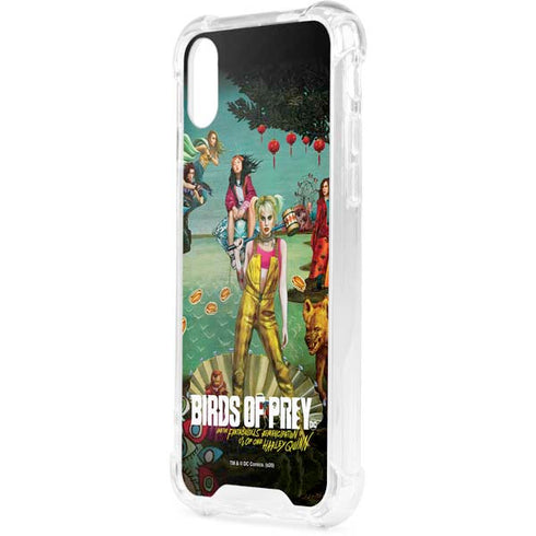 DC Comics Harley Quinn Birds of Prey Variant Movie Poster iPhone XS Clear Case