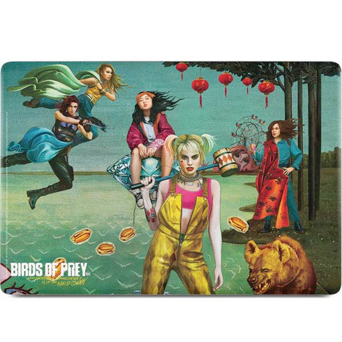 DC Comics Harley Quinn Birds of Prey Variant Movie Poster MacBook Skins