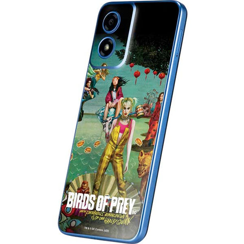 DC Comics Harley Quinn Birds of Prey Variant Movie Poster Moto G Play 4G (2024) Skin