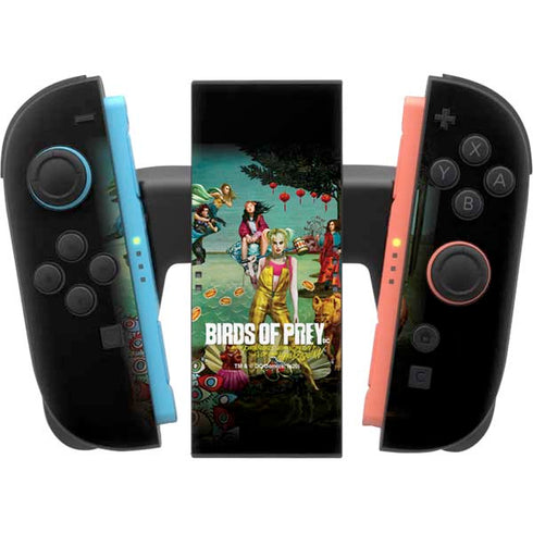 DC Comics Harley Quinn Birds of Prey Variant Movie Poster Nintendo Switch 2 (2025) Joy-Con Controller Skin