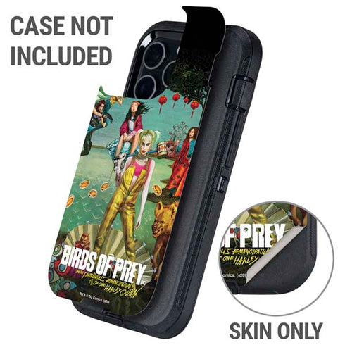 DC Comics Harley Quinn Birds of Prey Variant Movie Poster Otterbox Defender iPhone Skin