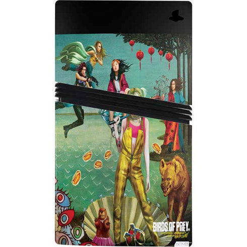 DC Comics Harley Quinn Birds of Prey Variant Movie Poster PS5 Pro Bundle Skin