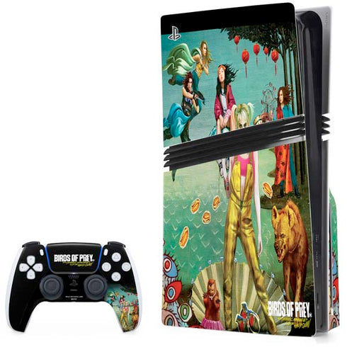 DC Comics Harley Quinn Birds of Prey Variant Movie Poster PS5 Pro Disk Bundle Skin