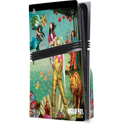 DC Comics Harley Quinn Birds of Prey Variant Movie Poster PS5 Pro Disk Console Skin