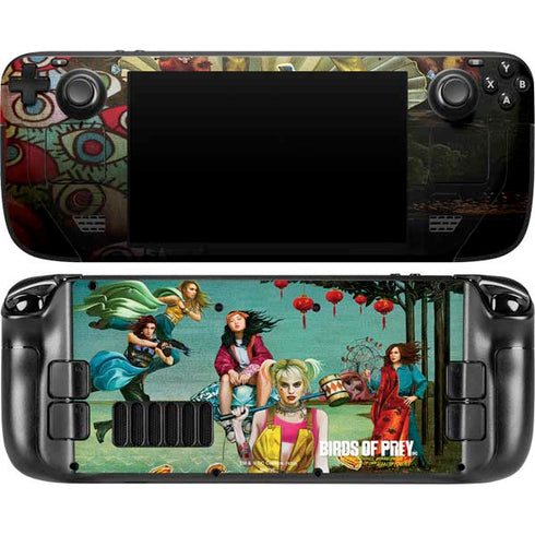 DC Comics Harley Quinn Birds of Prey Variant Movie Poster Steam Deck Handheld Gaming Computer OLED Skin