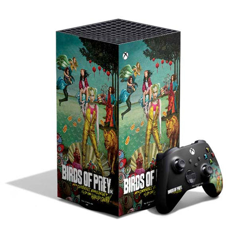 DC Comics Harley Quinn Birds of Prey Variant Movie Poster XBox Series X Digital Edition Bundle Skin