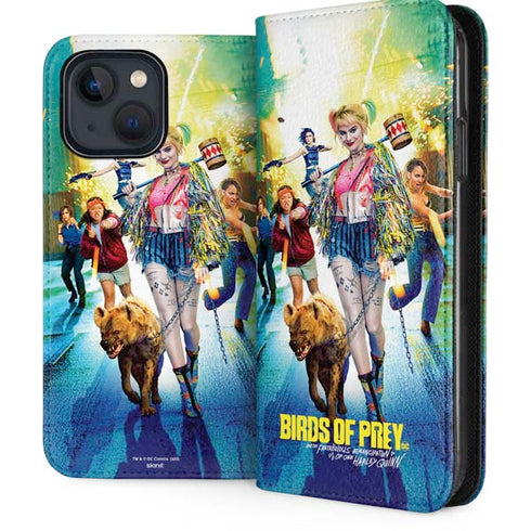 DC Comics Birds of Prey iPhone 15 Plus Folio Case