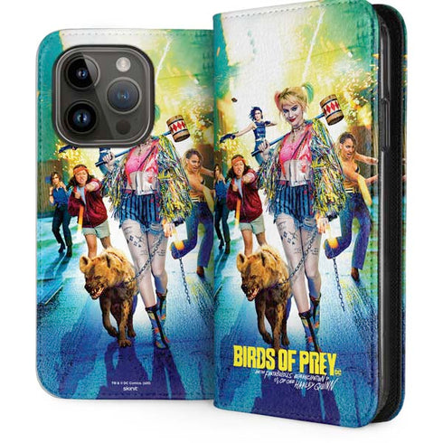 DC Comics Birds of Prey iPhone 15 Pro Folio Case