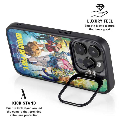 DC Comics Birds of Prey iPhone 15 Pro Kickstand Case