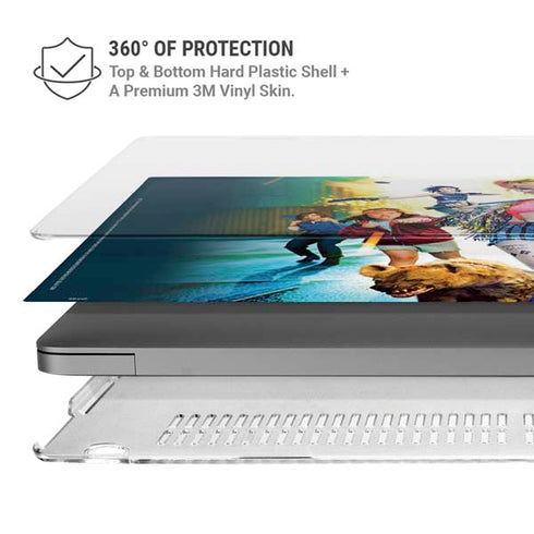 DC Comics Birds of Prey MacBook Pro 14in (2021-24) Case plus Skin