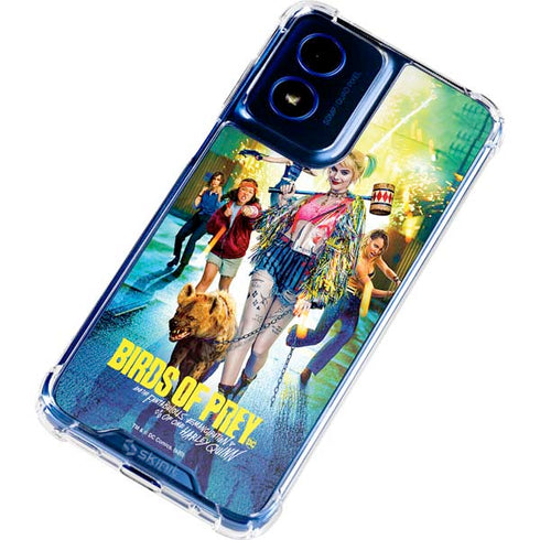 DC Comics Birds of Prey Moto G Play 4G (2024) Clear Case