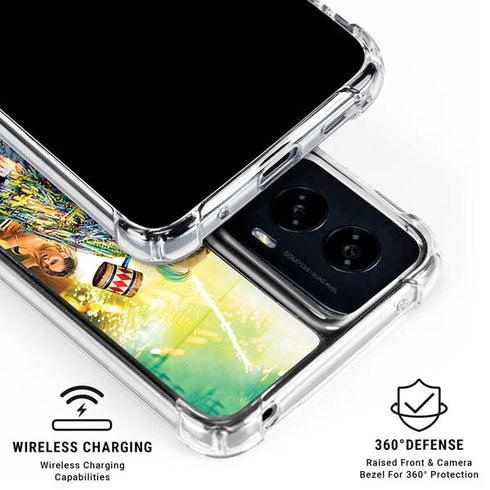 DC Comics Birds of Prey Moto G Power 5G (2024) Clear Case