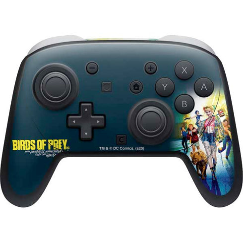 DC Comics Birds of Prey Nintendo Switch 2 (2025) Pro Controller Skin