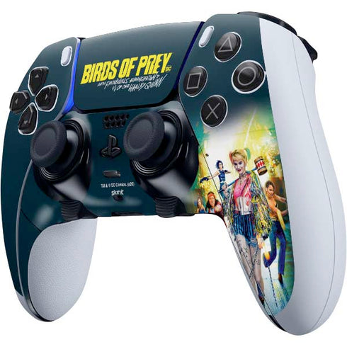 DC Comics Harley Quinn Birds of Prey Movie Poster PS5 DualSense Edge Pro Controller Skin
