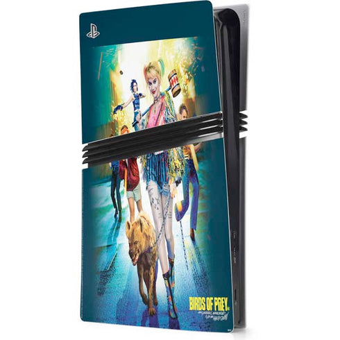 DC Comics Birds of Prey PS5 Pro Console Skin