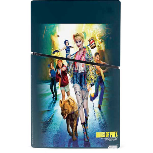 DC Comics Birds of Prey PS5 Slim Digital Edition Console Skin
