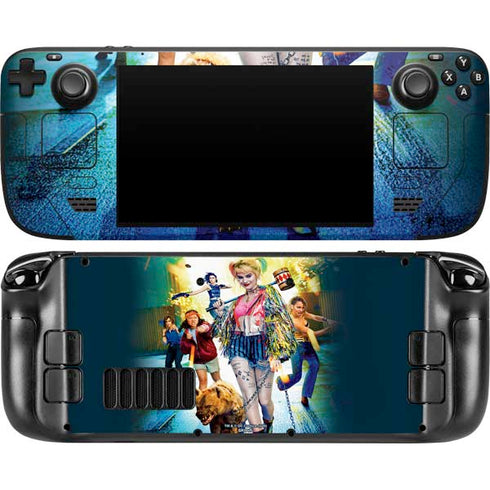 DC Comics Birds of Prey Steam Deck Handheld Gaming Computer OLED Skin