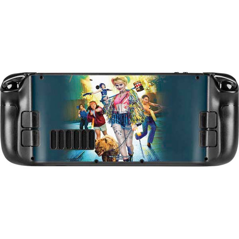 DC Comics Harley Quinn Birds of Prey Movie Poster Steam Deck Handheld Gaming Computer Skin
