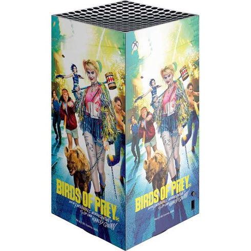 DC Comics Birds of Prey XBox Series X Digital Edition Console Skin