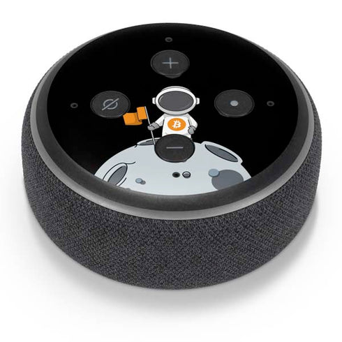 Bitcoin Astronaut Amazon Echo Dot Skin