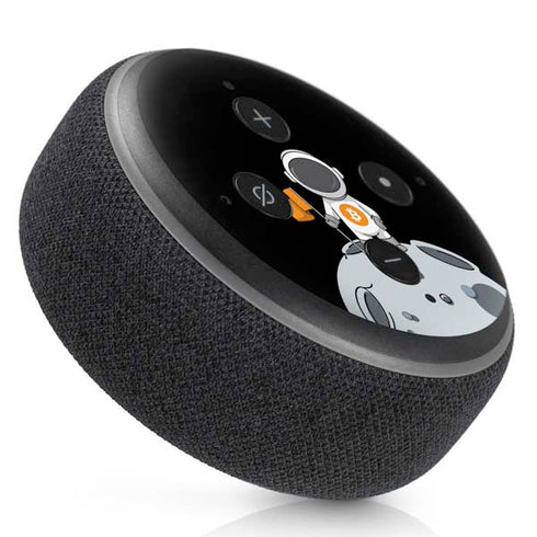 Bitcoin Astronaut Amazon Echo Dot Skin