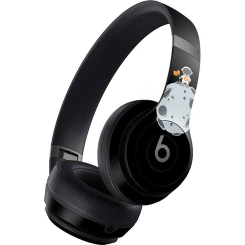 Bitcoin Astronaut Beats Solo 4 Wireless Headphones Skin