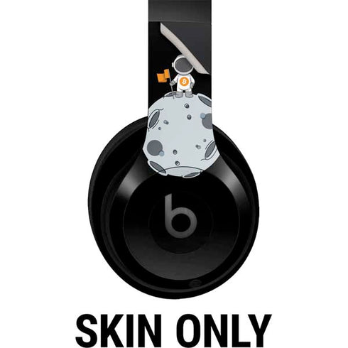 Bitcoin Astronaut Beats Studio Pro Wireless Headphones Skin