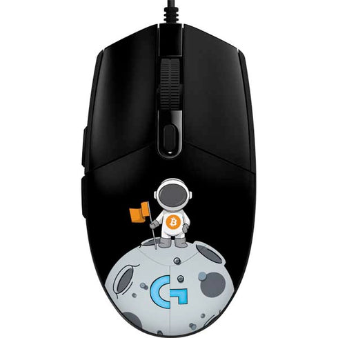 Bitcoin Astronaut G203 Prodigy RGB Wired Gaming Mouse Skin