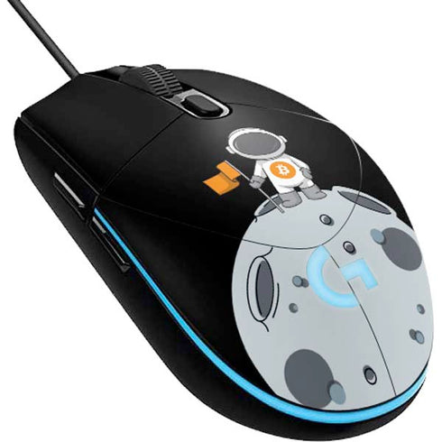 Bitcoin Astronaut G203 Prodigy RGB Wired Gaming Mouse Skin